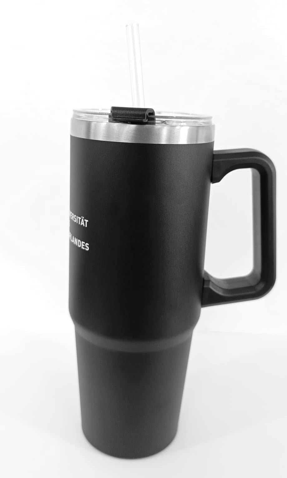 Jumbo-Thermobecher mit Uni-Logo (800 ml)